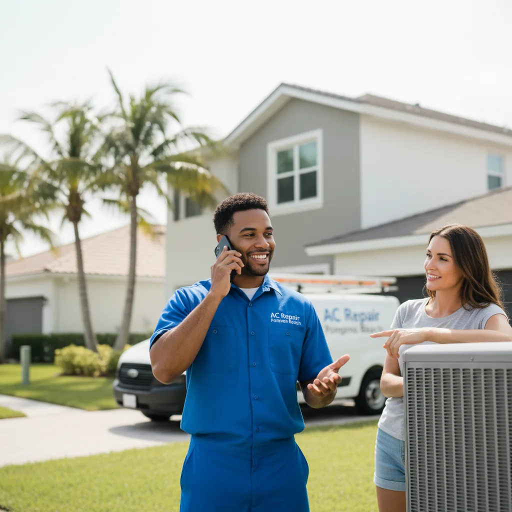 AC Repair Pompano Beach customer support in Camas